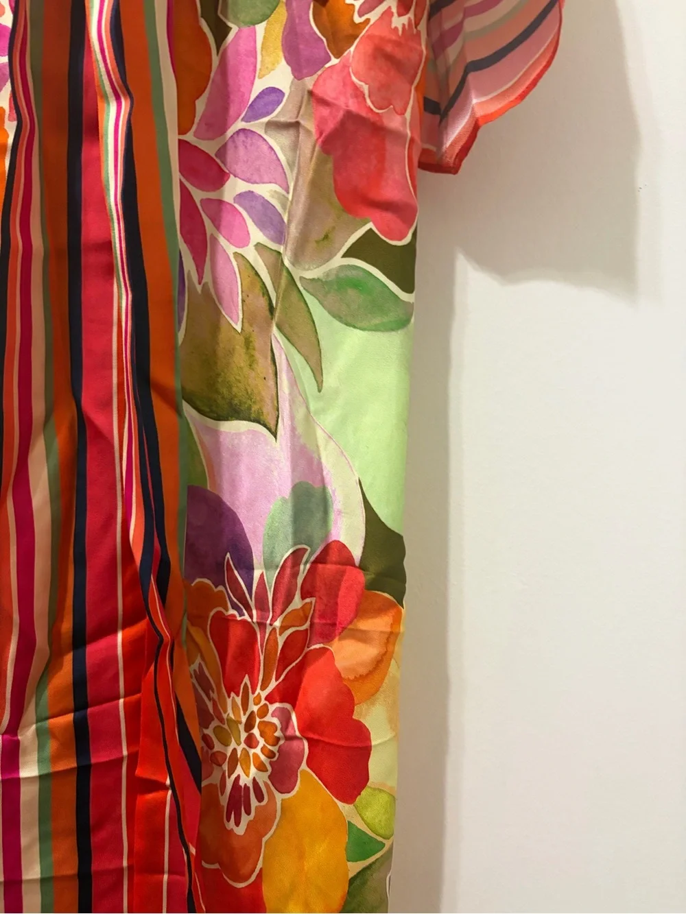 Amanda Uprichard Multicolor Floral Halter Maxi Dress - Picture 10 of 10